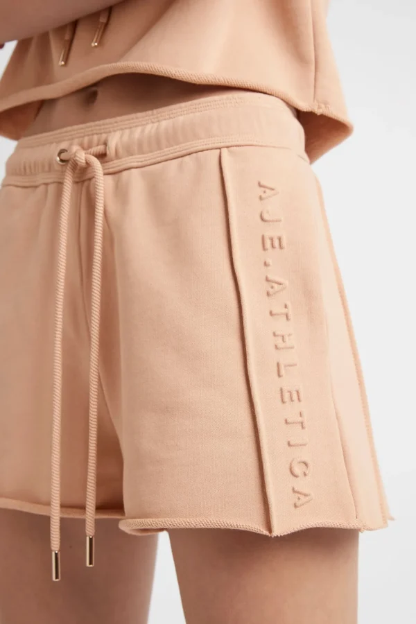 Embossed Signature Logo Sweat Shorts 603