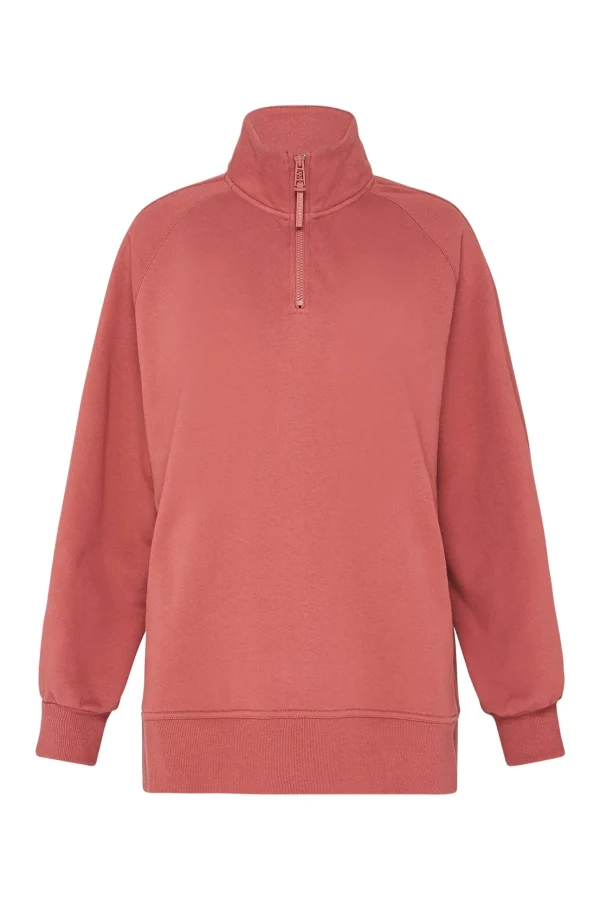 Funnel Neck Fleece Jumper 004