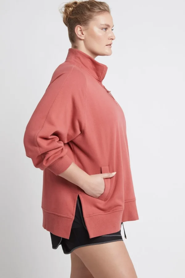 Funnel Neck Fleece Jumper 004