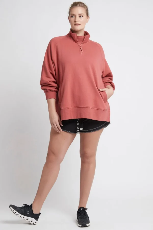 Funnel Neck Fleece Jumper 004