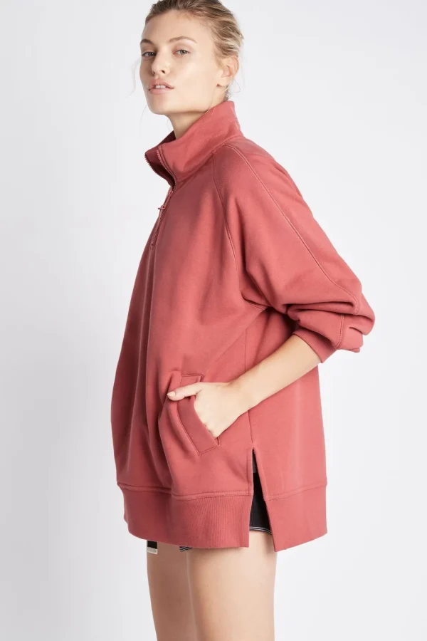 Funnel Neck Fleece Jumper 004