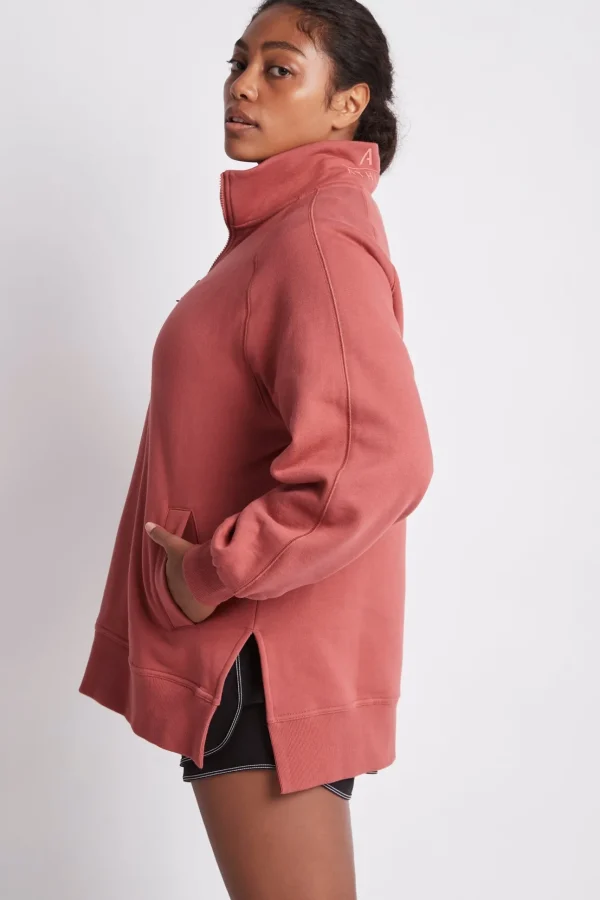 Funnel Neck Fleece Jumper 004