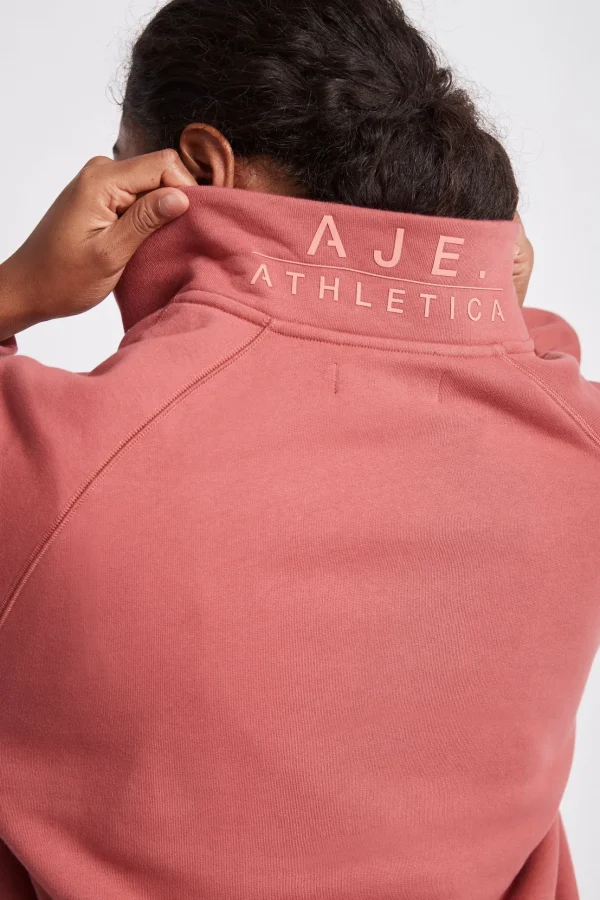 Funnel Neck Fleece Jumper 004