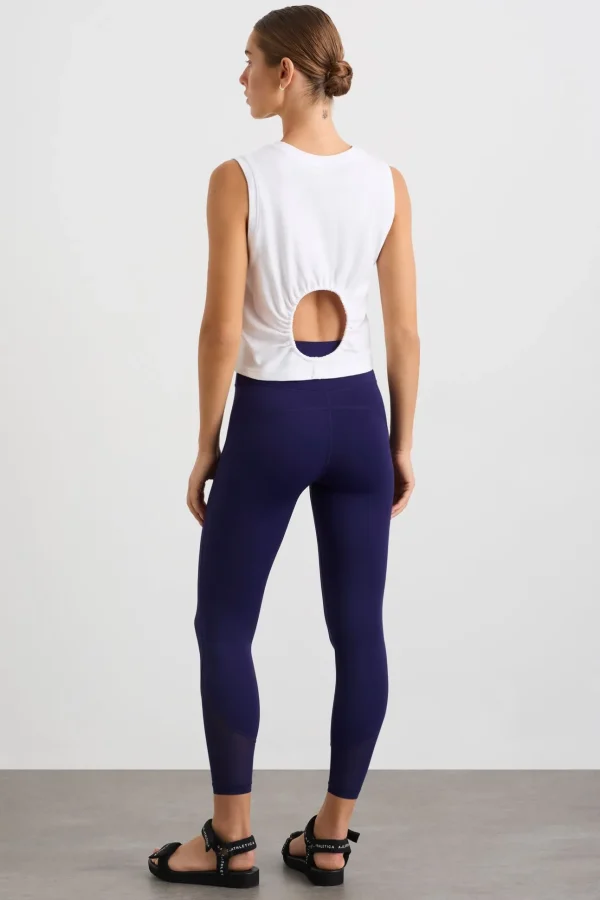 Gathered Keyhole Crop Tank 145