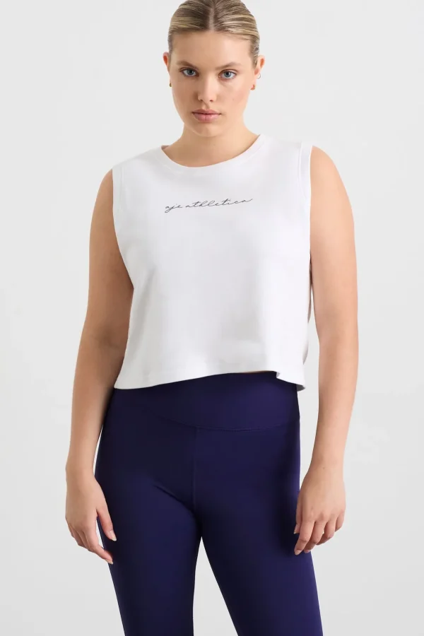 Gathered Keyhole Crop Tank 145