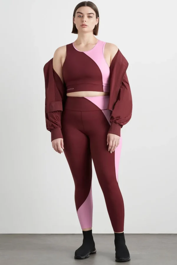 High Rise Colour Block 7/8 Legging 226