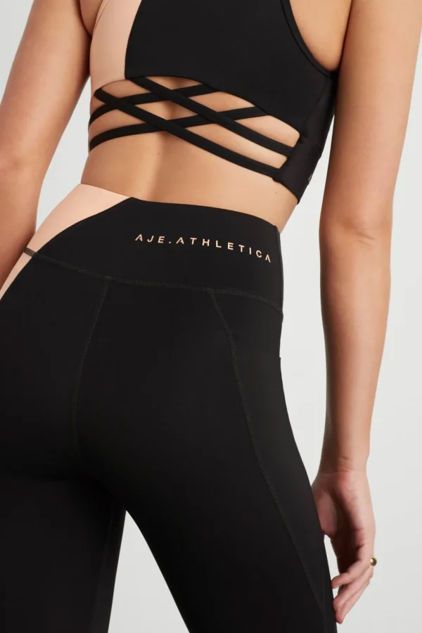 High Rise Colour Block 7/8 Legging 226
