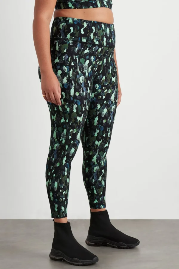 High Rise Contrast 7/8 Legging 210