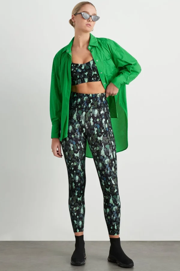 High Rise Contrast 7/8 Legging 210