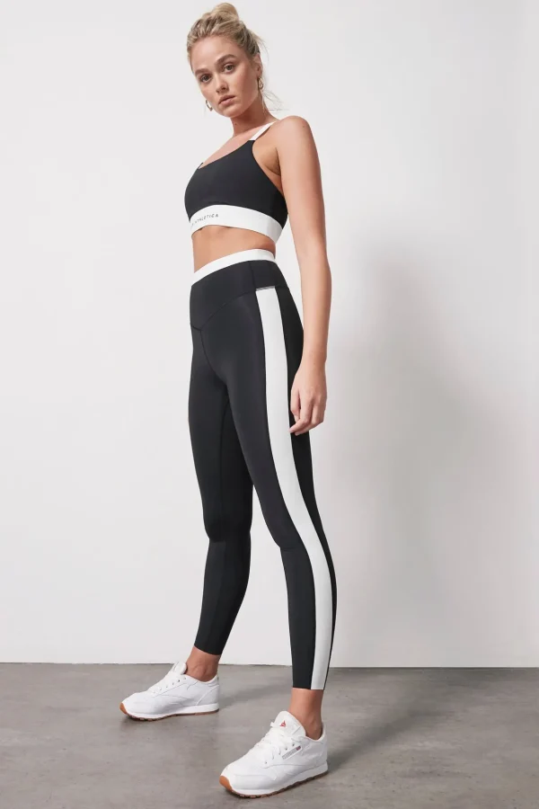 High Rise Contrast Full Length Legging 212