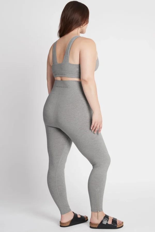 High Rise Crossover 7/8 Zip Legging 214