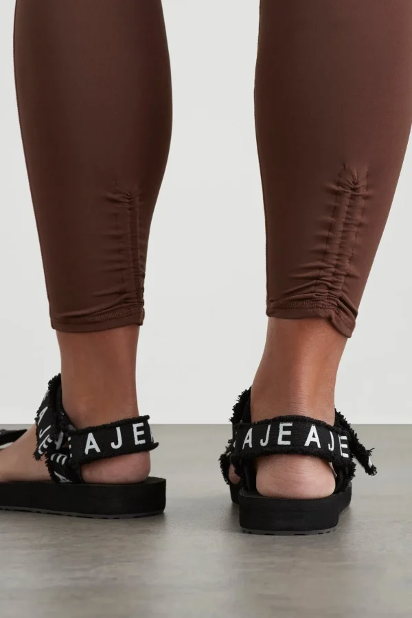 High Rise Drawstring Full Length Legging 225