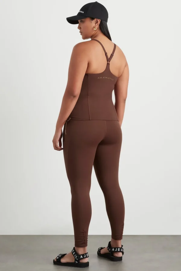 High Rise Drawstring Full Length Legging 225