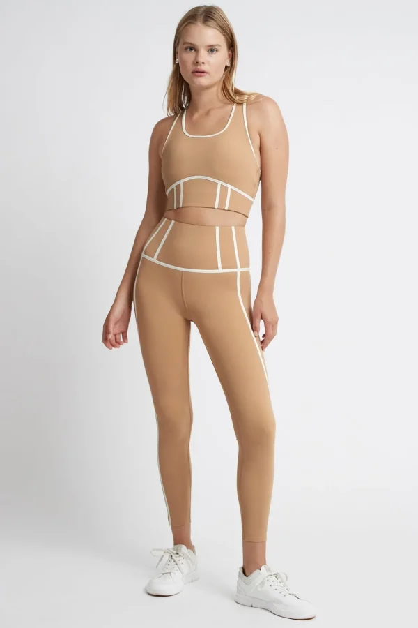 High Rise Full Length Bonded Seam Legging 209