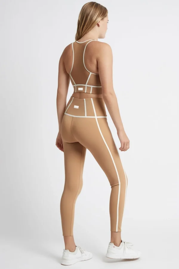 High Rise Full Length Bonded Seam Legging 209