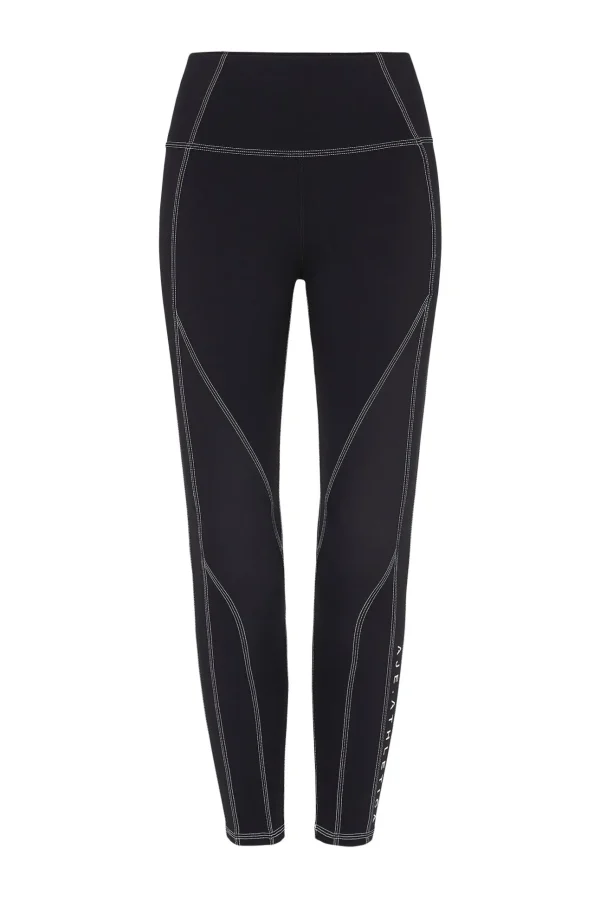 High Rise Full Length Panelled Legging 020