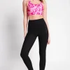 High Rise Full Length Zip Rib Legging 216