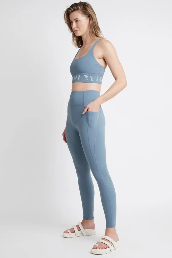 High Rise Logo Full Length Legging 206
