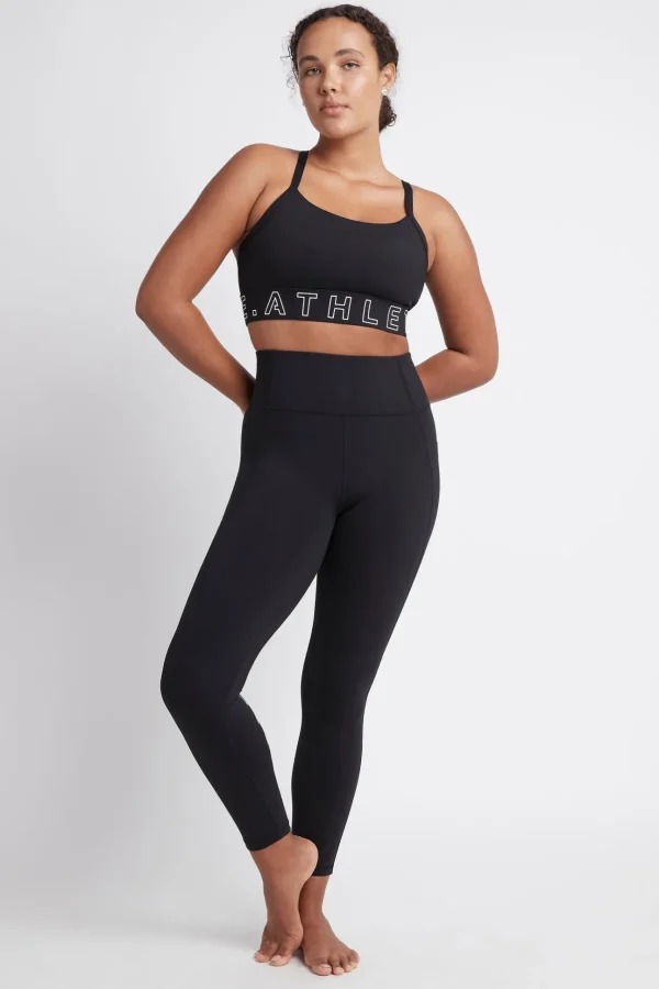 High Rise Logo Full Length Legging 206