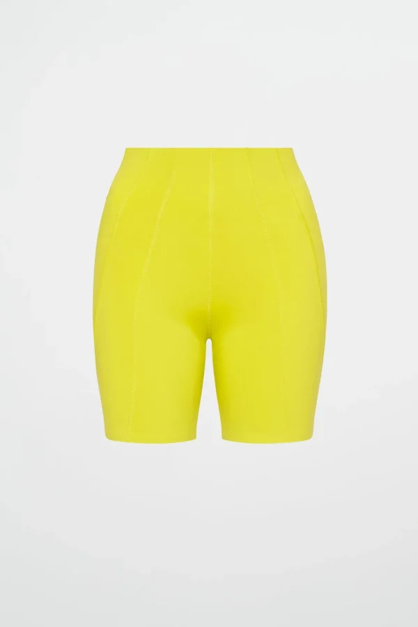High Rise Mid Length Bike Short 615