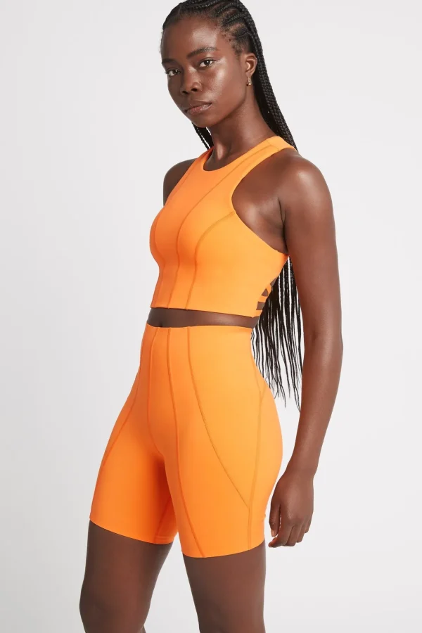 High Rise Mid Length Bike Short 615