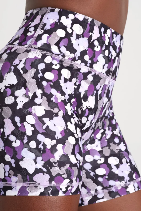 High Rise Mid Length Bike Shorts 607