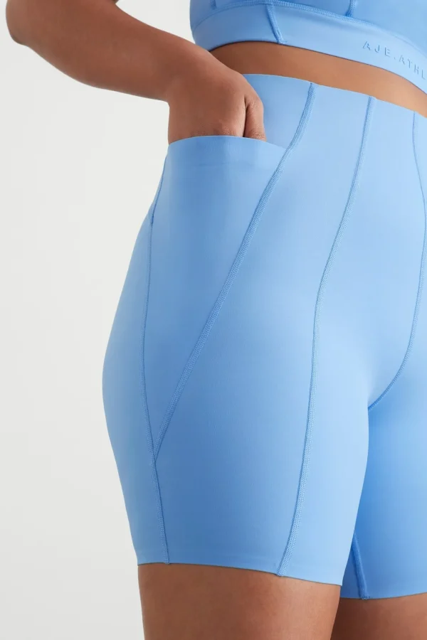 High Rise Mid Length Bike Short 615