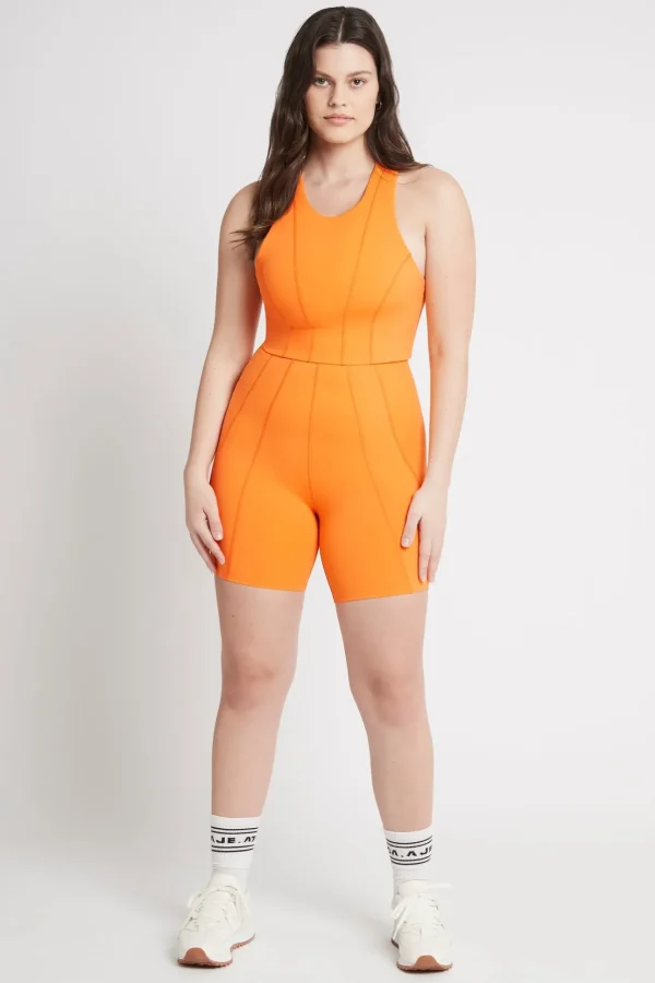 High Rise Mid Length Bike Short 615