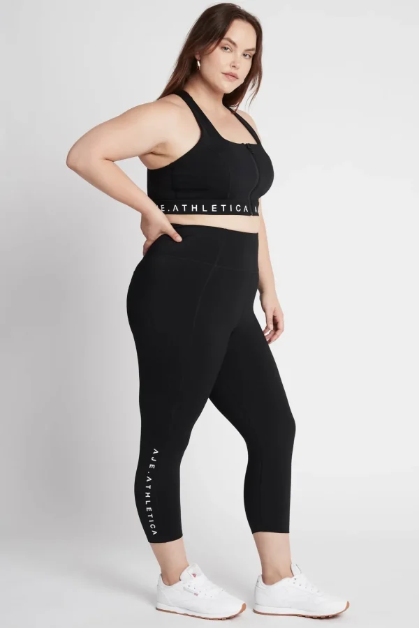 High Rise Signature Logo 3/4 Legging 218