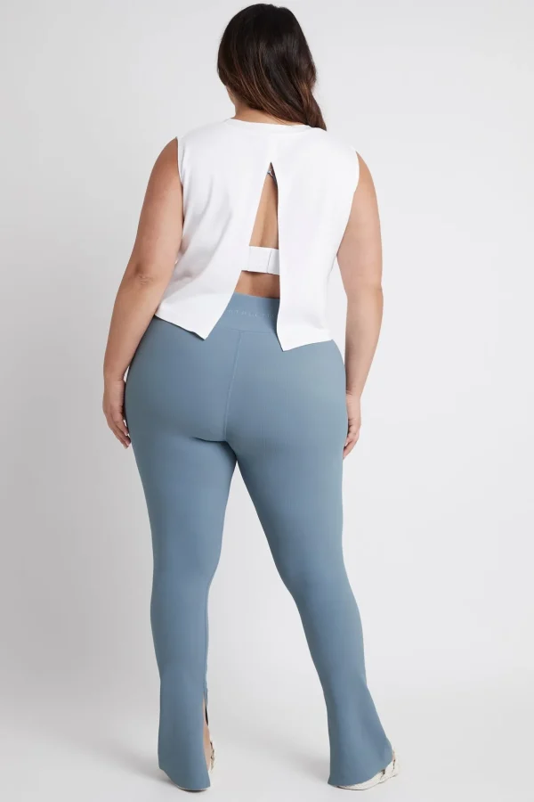 High Waist Split Hem Legging 205