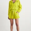 High Waisted Belted Shorts 608