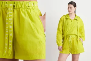High Waisted Belted Shorts 608