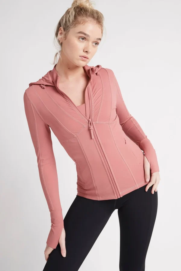 Hooded Zip Up Jacket 709