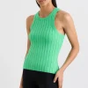 Hydra Racer Knit Ribbed Top