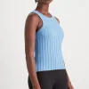 Hydra Racer Knit Ribbed Top