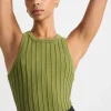 Hydra Racer Knit Ribbed Top
