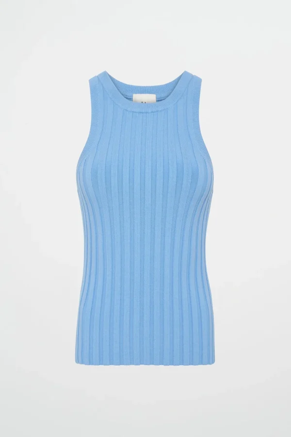 Hydra Racer Knit Ribbed Top