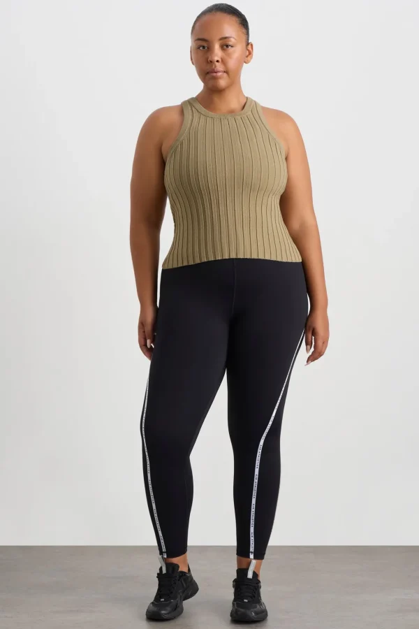 Hydra Racer Knit Ribbed Top