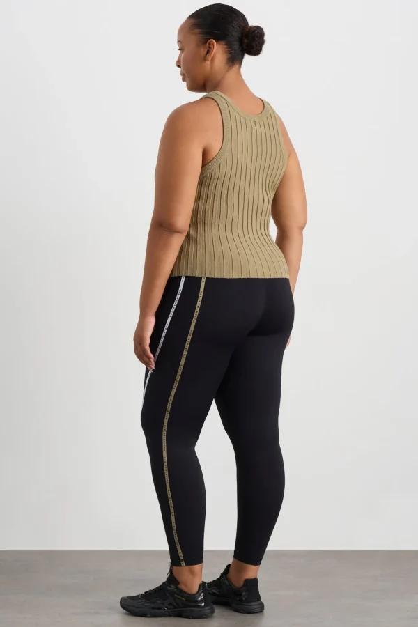 Hydra Racer Knit Ribbed Top