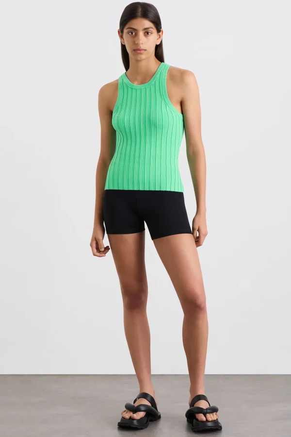 Hydra Racer Knit Ribbed Top