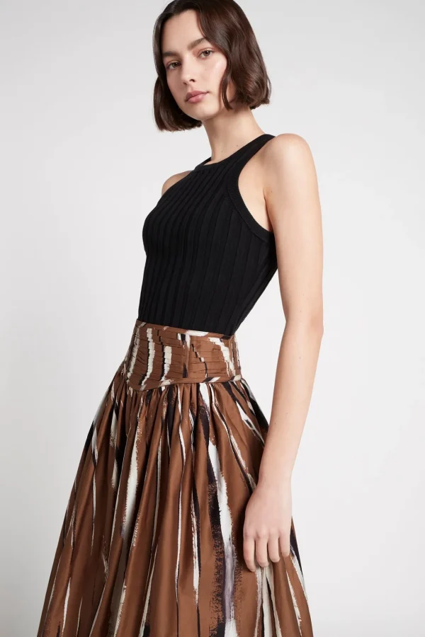 Hydra Racer Knit Ribbed Top
