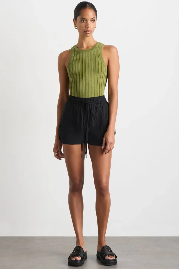 Hydra Racer Knit Ribbed Top