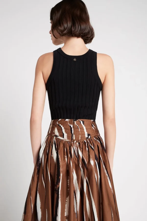 Hydra Racer Knit Ribbed Top