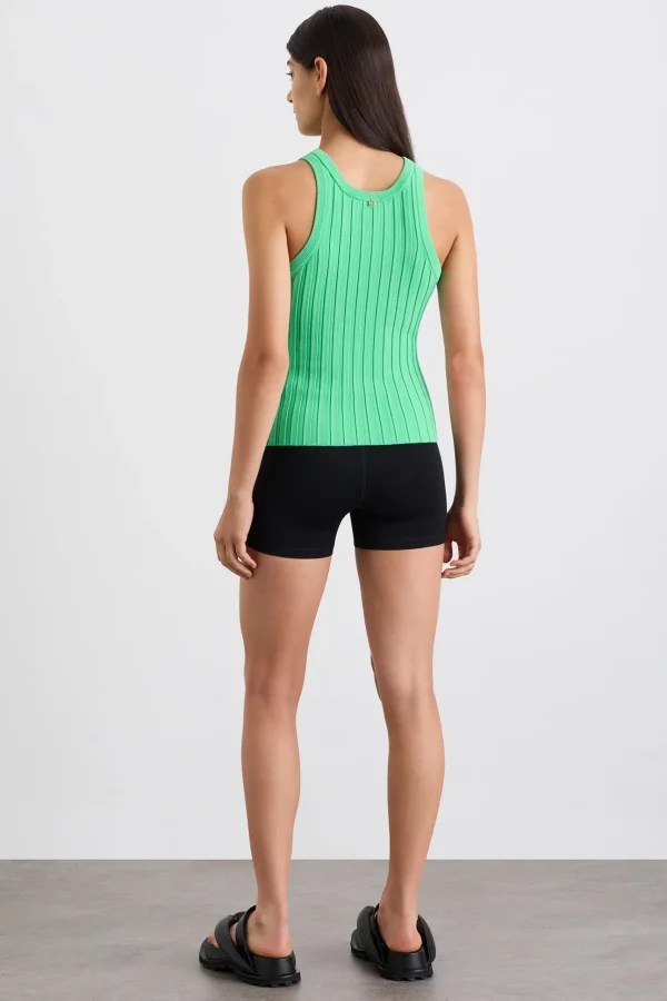 Hydra Racer Knit Ribbed Top
