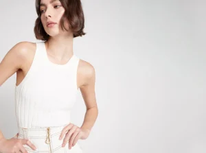Hydra Racer Knit Ribbed Top