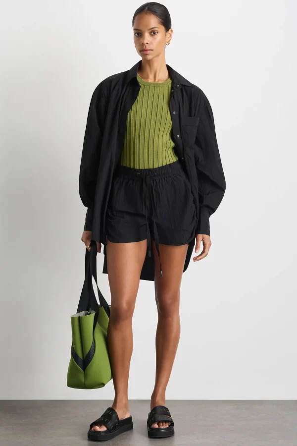 Hydra Racer Knit Ribbed Top