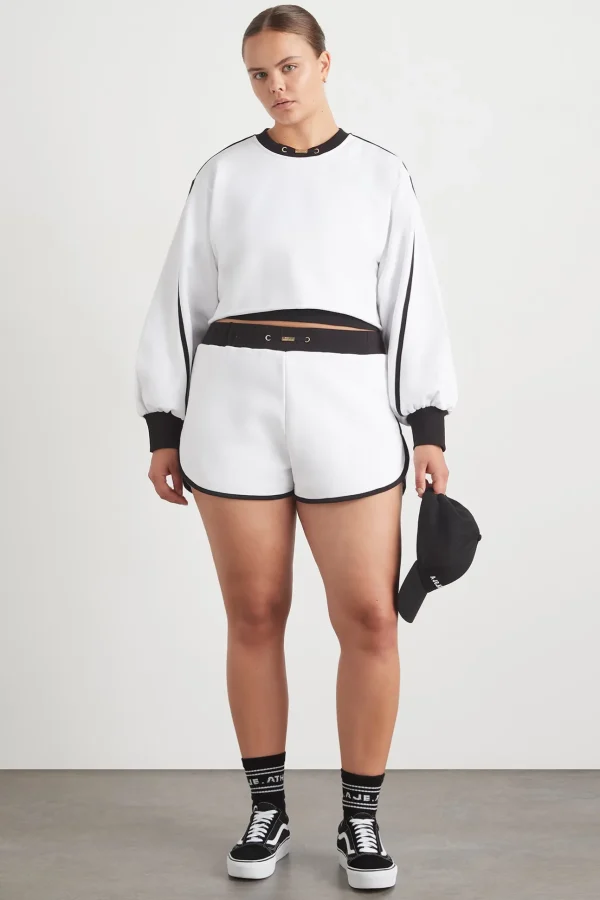 Interlock Crop Sweater 413