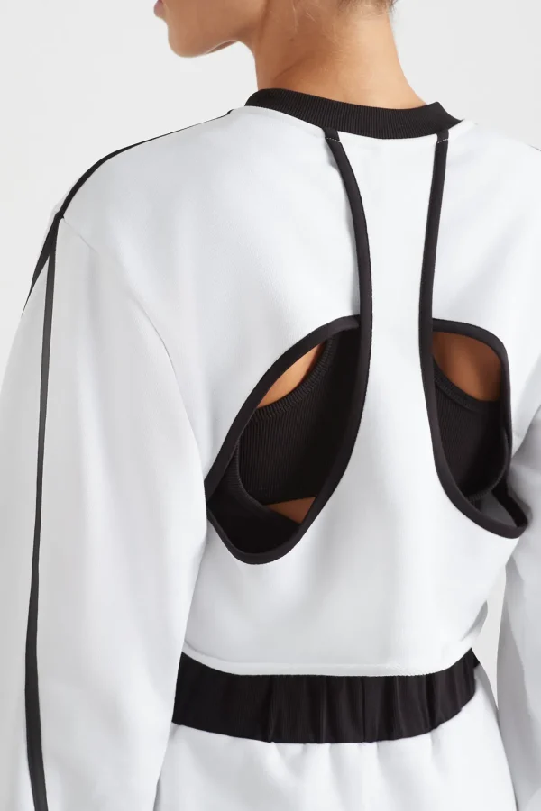 Interlock Crop Sweater 413