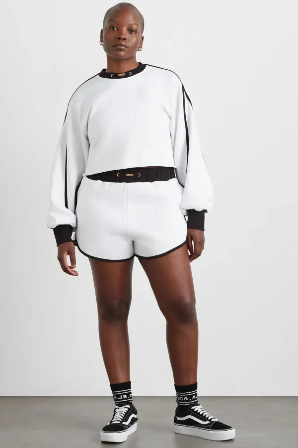 Interlock Crop Sweater 413