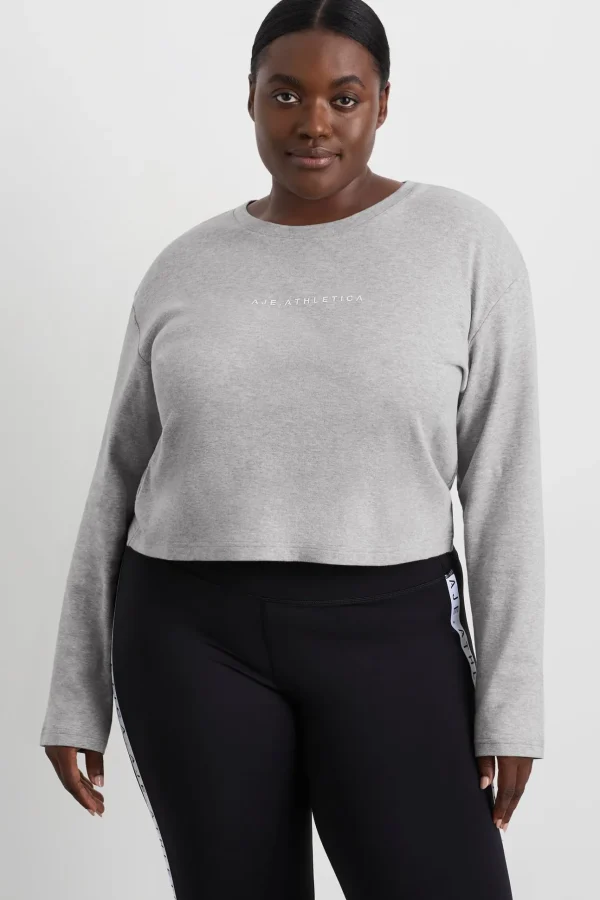 Keyhole Drawstring Long Sleeve Tee 149